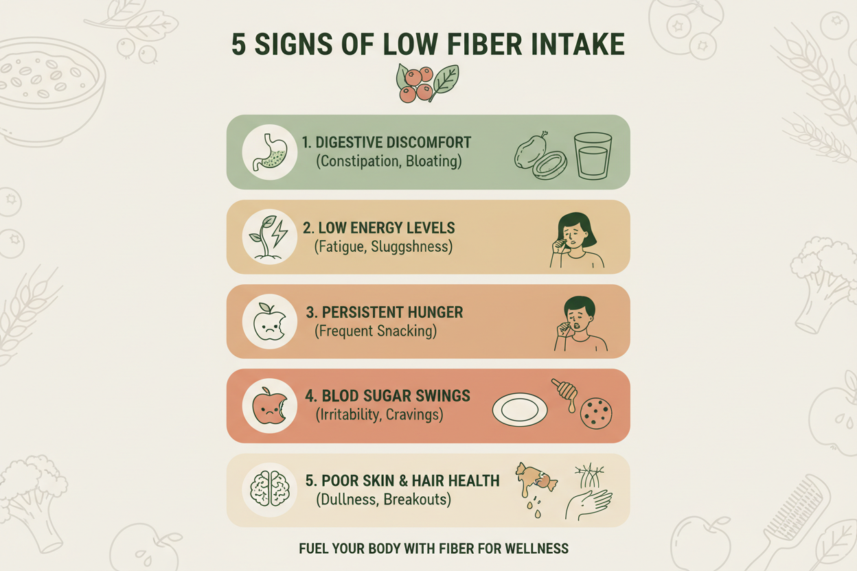 5 Signs You’re Not Getting Enough Fiber