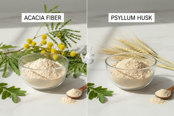 Acacia Fiber vs Psyllium: Which one is actually better for your body?