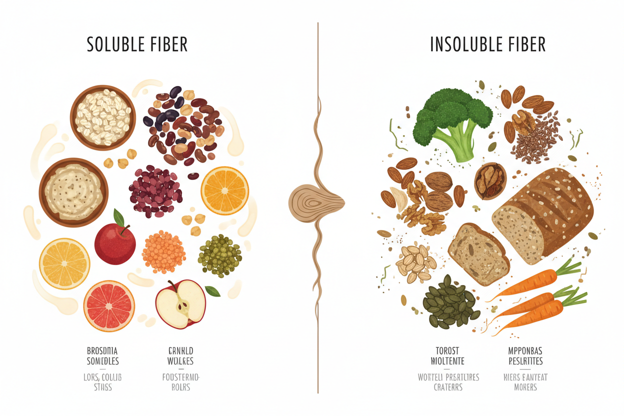 Soluble vs. Insoluble Fiber: What's the Difference and Why You Need Both